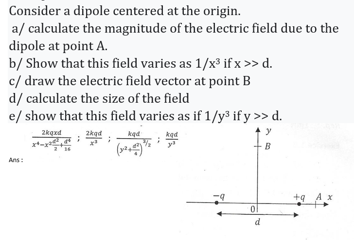 Solved Hello, Can You Help Me With Physics - ﻿electric Field | Chegg.com