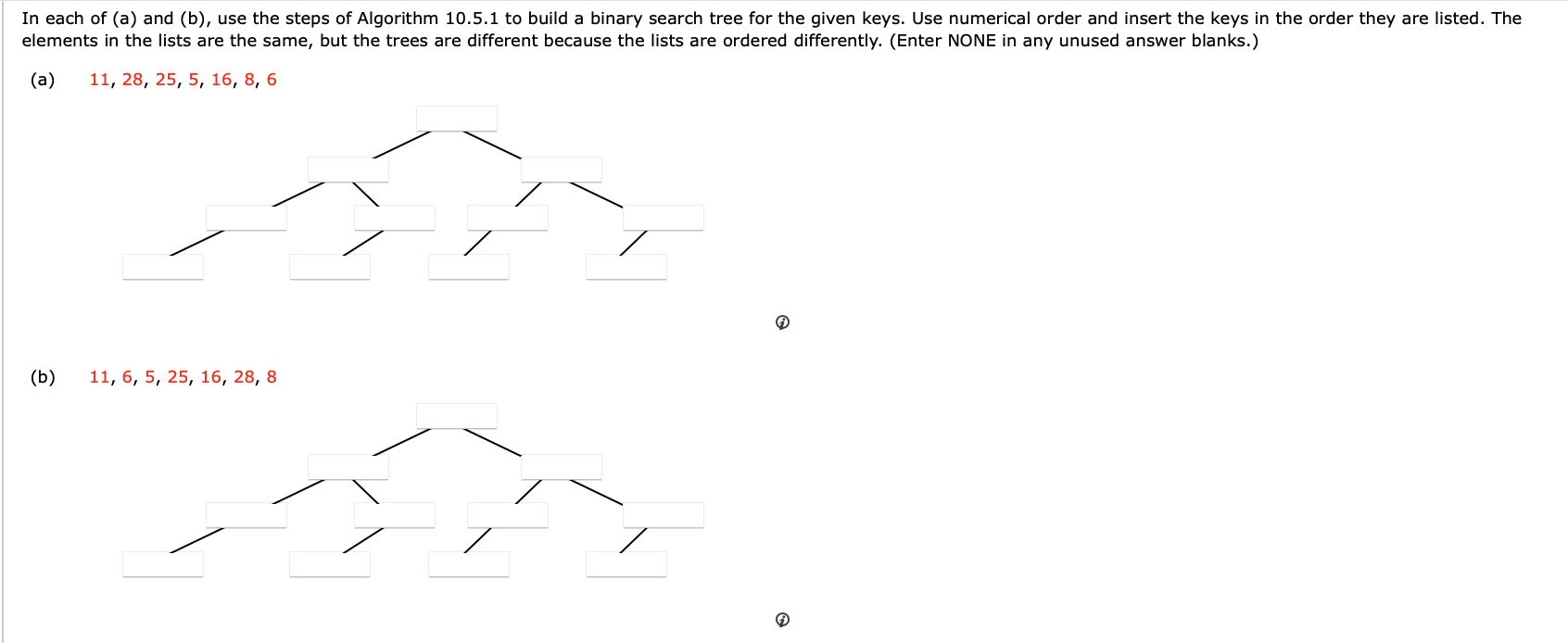 Solved In Each Of (a) And (b), Use The Steps Of Algorithm | Chegg.com