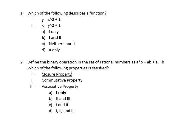 solved-1-which-of-the-following-describes-a-function-1-y-chegg