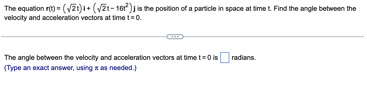 Solved The equation r(t)=(2t)i+(2t−16t2)j is the position of | Chegg.com