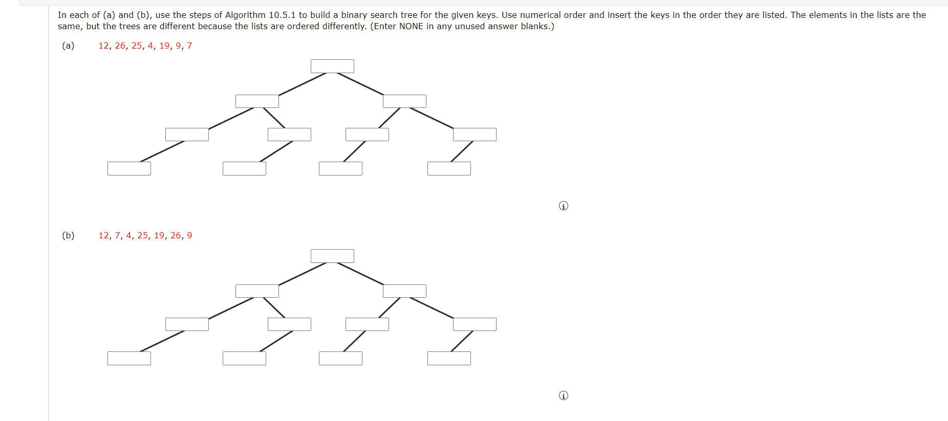 Solved In Each Of (a) And (b), Use The Steps Of Algorithm | Chegg.com