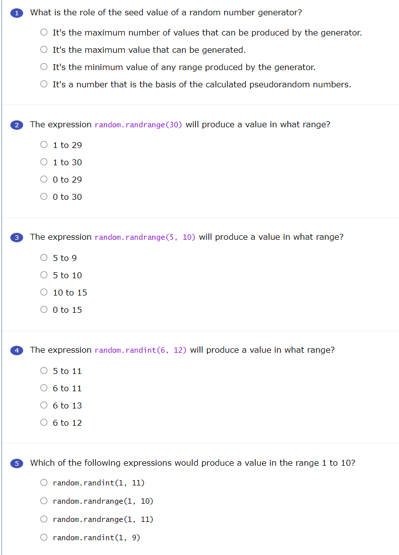 solved-what-is-the-role-of-the-seed-value-of-a-random-number-chegg