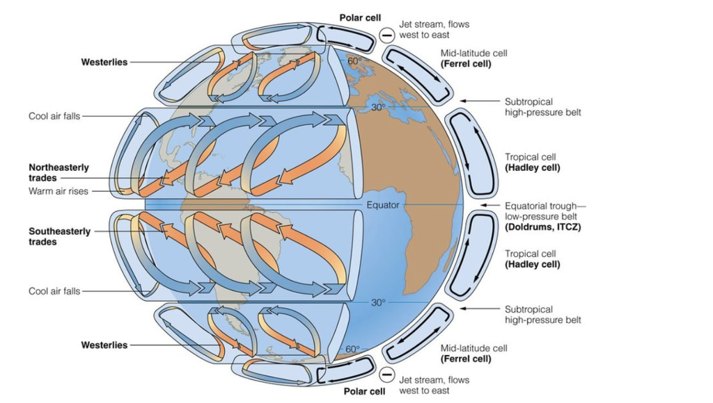 East west 10 stream. Atmospheric circulation. Atmospheric circulation Cells. Polar Cell Hadley Cell. Ячейка Хедли.