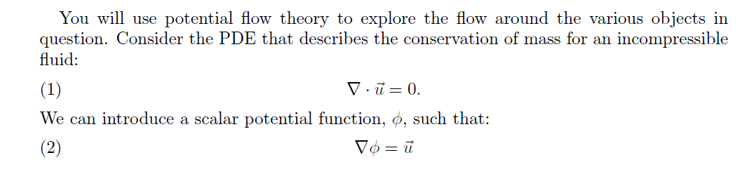 By definition the resulting flow is irrorational (V | Chegg.com