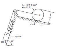 Solved The system shown in the figure is released from rest. | Chegg.com