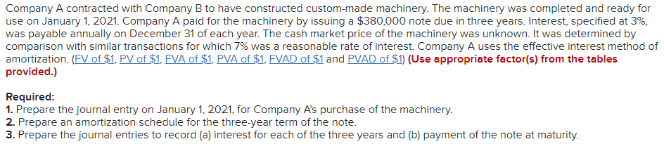 Solved Company A Contracted With Company B To Have | Chegg.com