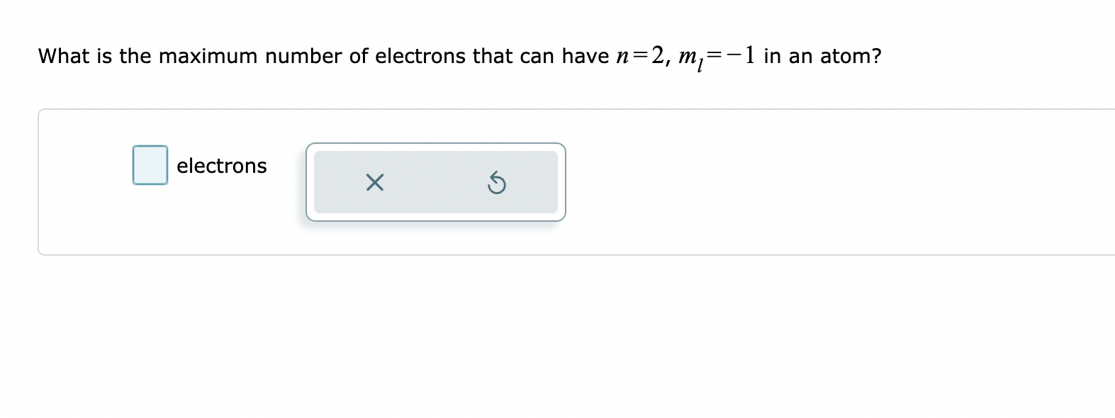 Solved What Is The Maximum Number Of Electrons That Can Have Chegg Com   Php7daKvP