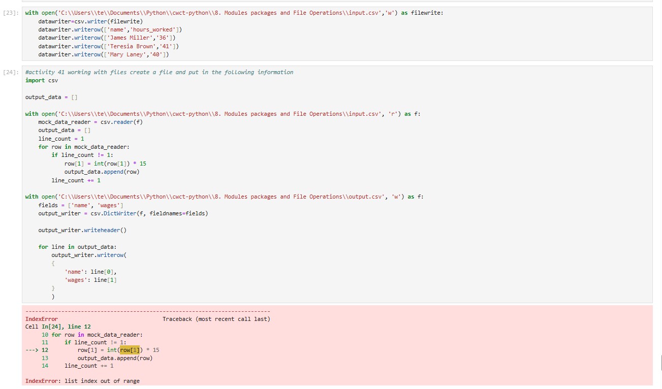 Solved running the following python code, however i get an | Chegg.com