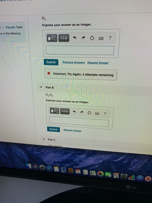 N2 Express your answer as an integer. sI Periodic | Chegg.com