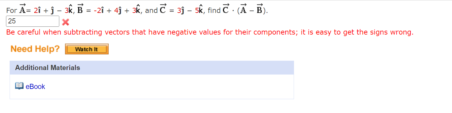 Solved For A=2i^+j^−3k^,B=−2i^+4j^+3k^, And C=3j^−5k^, Find | Chegg.com