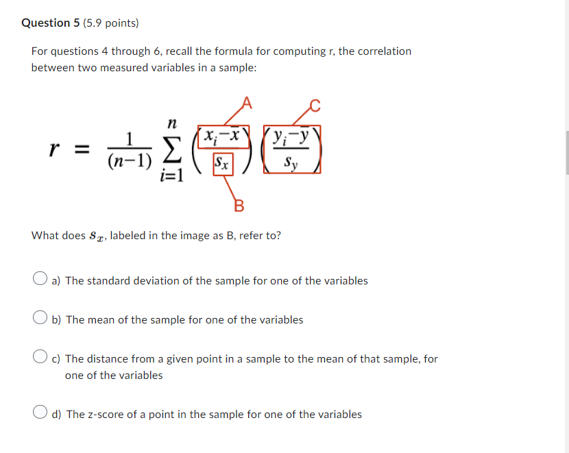 Solved For Questions 4 Through 6 Recall The Formula For Chegg