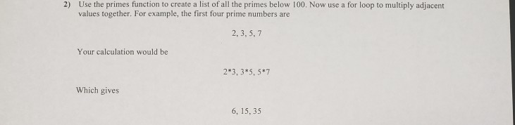 list of primes