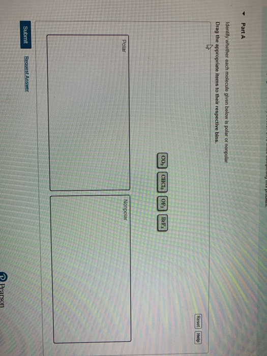 Determine Whether Each Molecule Given Below Is Polar Or Nonpolar 7371