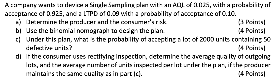 a-company-wants-to-device-a-single-sampling-plan-with-chegg