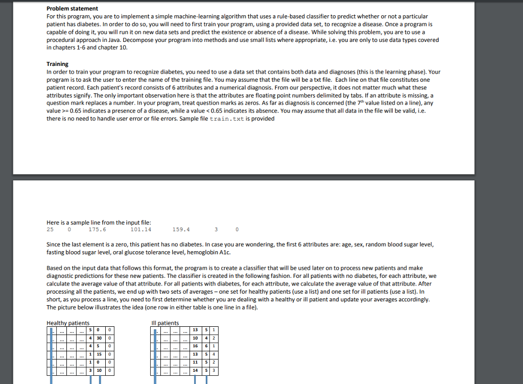 Solved Problem Statement For This Program, You Are To | Chegg.com