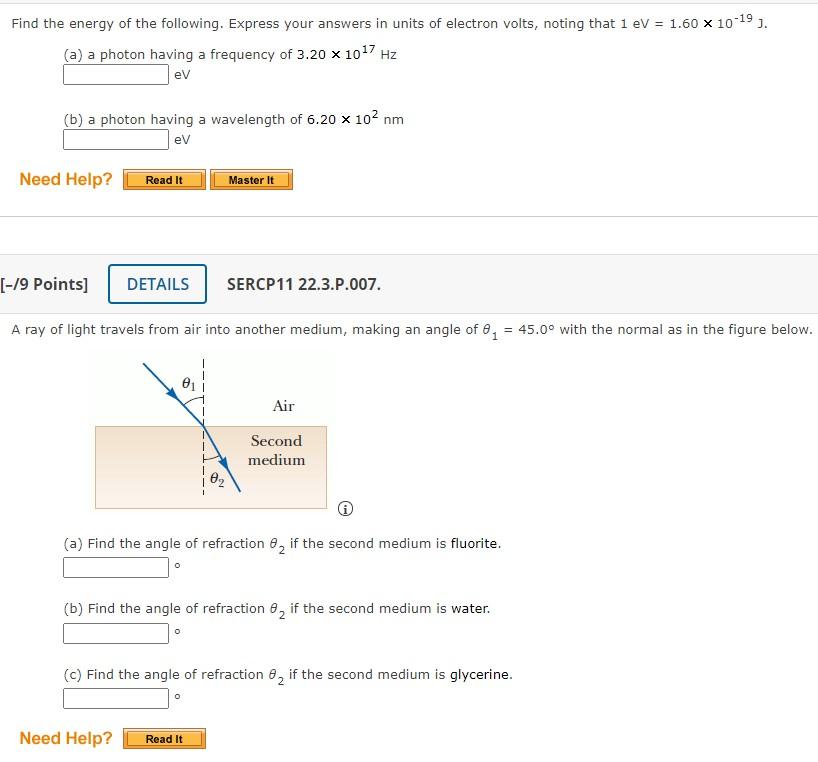 Solved Find The Energy Of The Following Express Your Ans Chegg Com