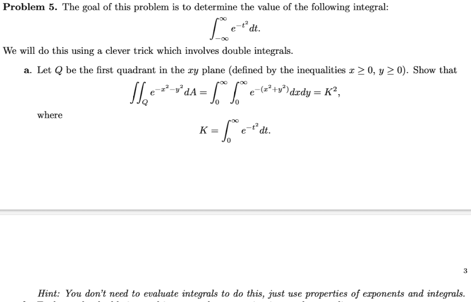Solved Problem 5. The goal of this problem is to determine | Chegg.com