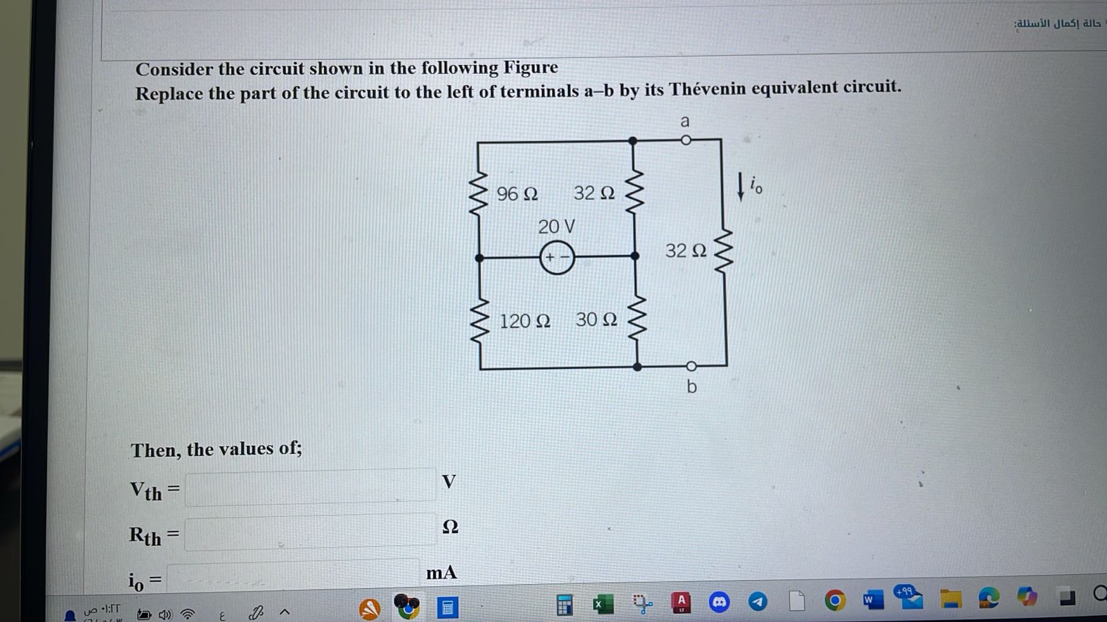 Solved Consider the circuit shown in ﻿the following | Chegg.com