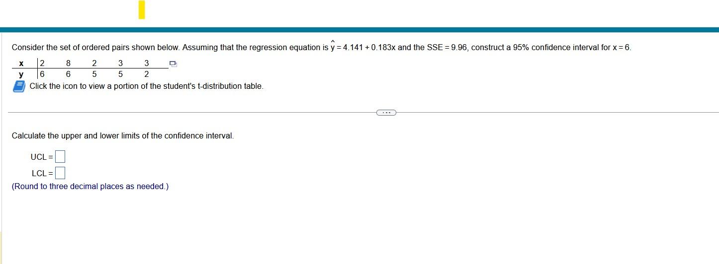 Solved Consider the set of ordered pairs shown below.