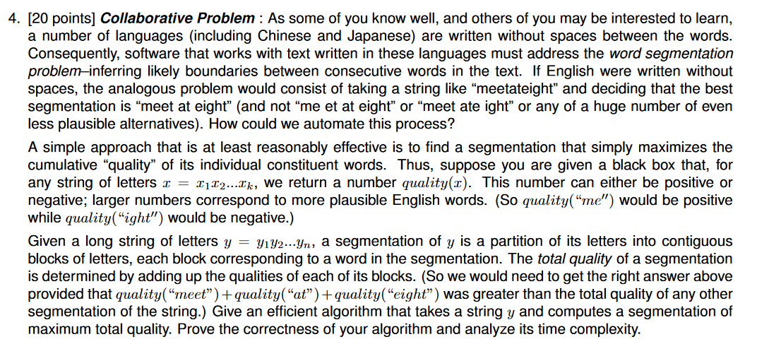 Solved Solve by dynamic programming.Your solution to this | Chegg.com