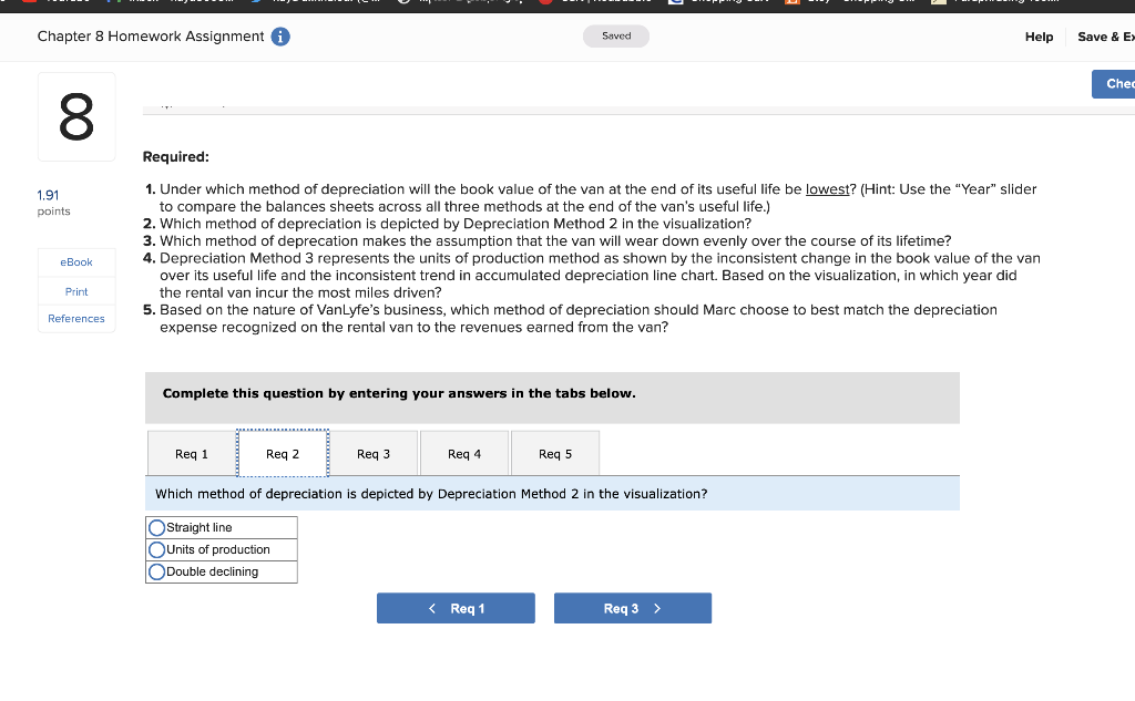 Solved Chapter 8 Homework Assignment i Saved Help Save & | Chegg.com