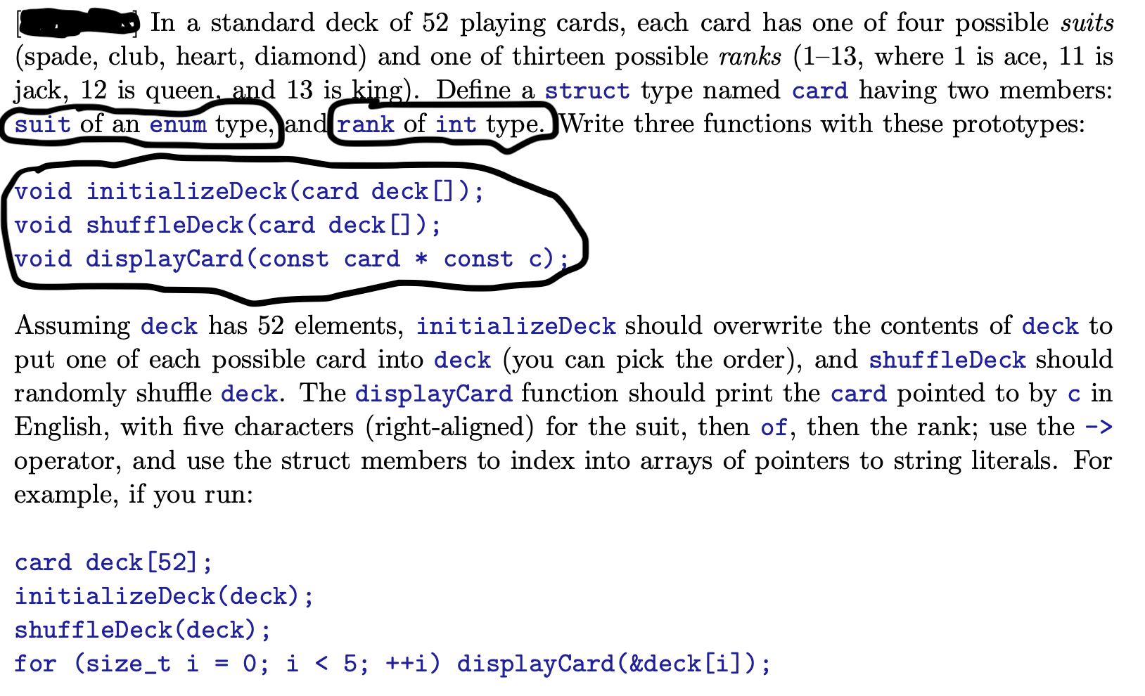 Solved In a standard deck of 52 playing cards, each card has | Chegg.com