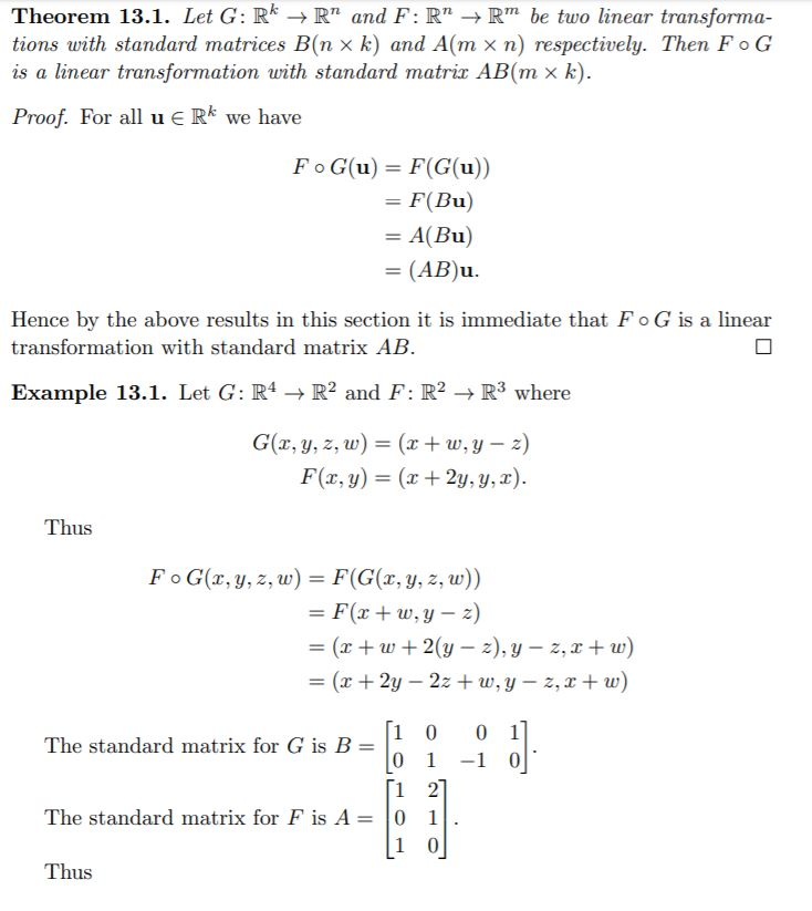 Solved Algebra Let G R 2 R 3 Be The Linear Transforma Chegg Com