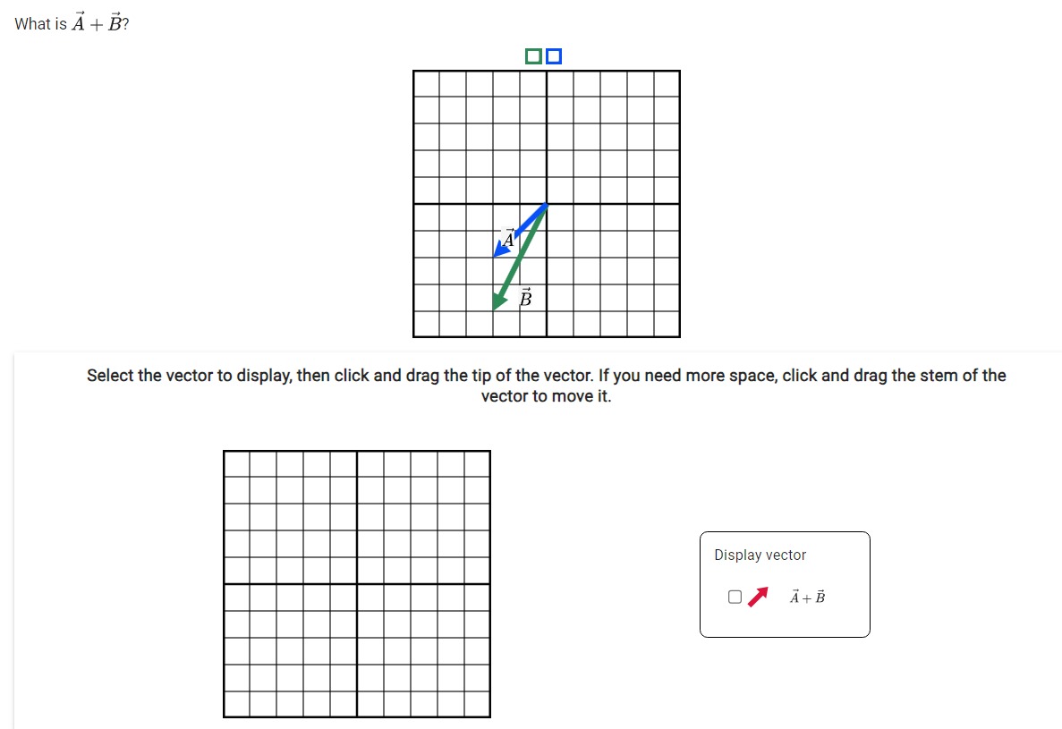 Solved What is vec(A)+vec(B) ? | Chegg.com