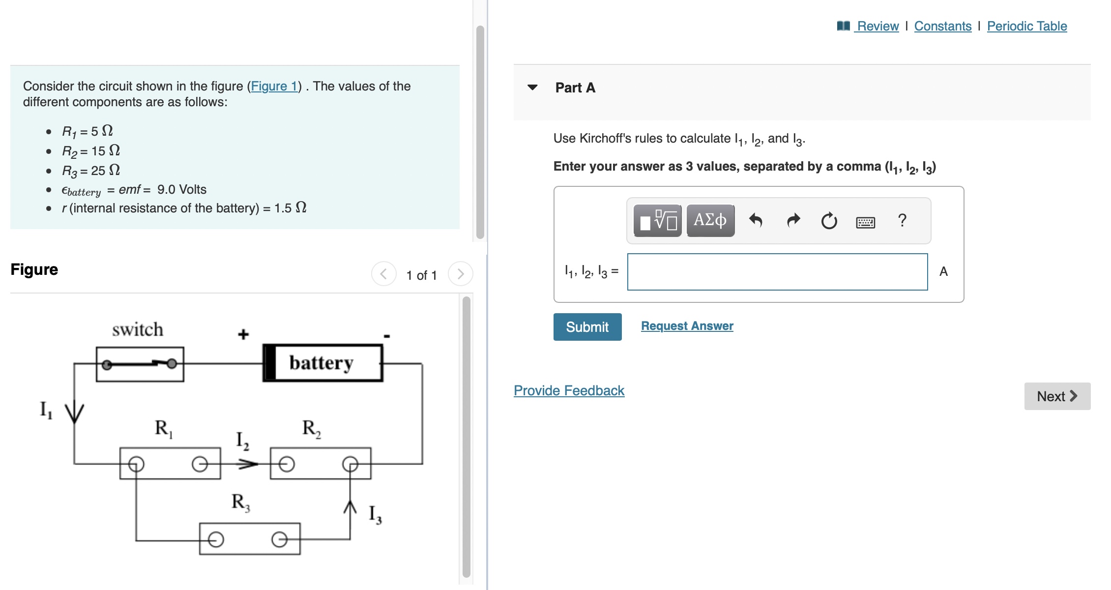 Solved Consider The Circuit Shown In The Figure (Figure 1). | Chegg.com