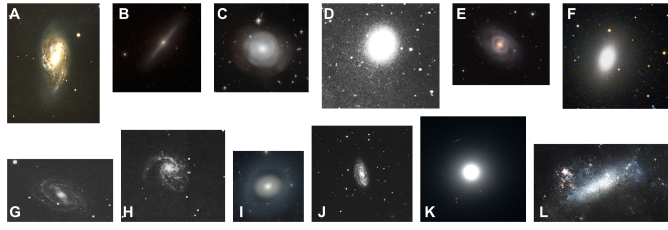 Solved Choose two (2) elliptical galaxies from your Set and | Chegg.com