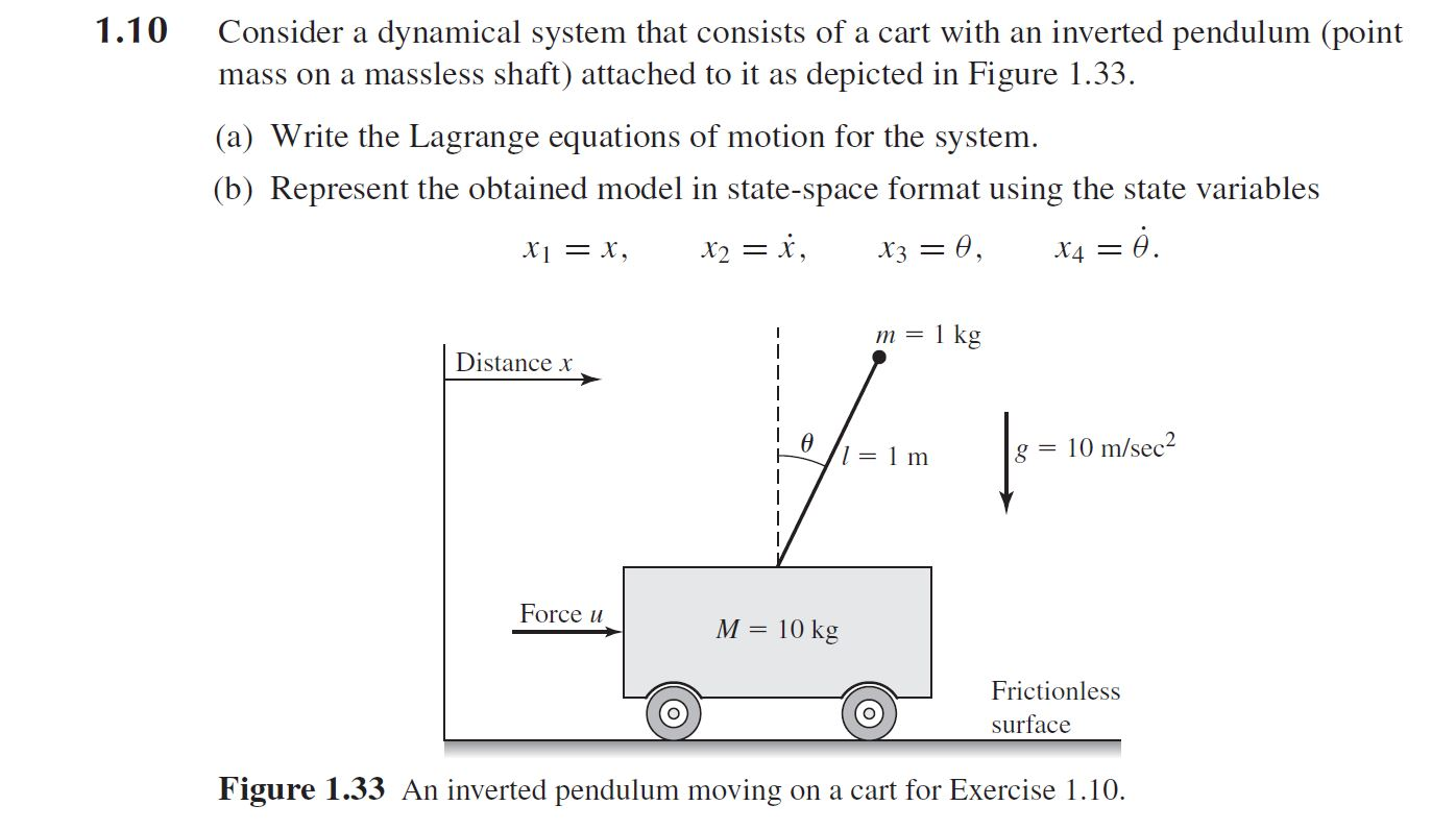 Solved 1.10 Consider a dynamical system that consists of a | Chegg.com