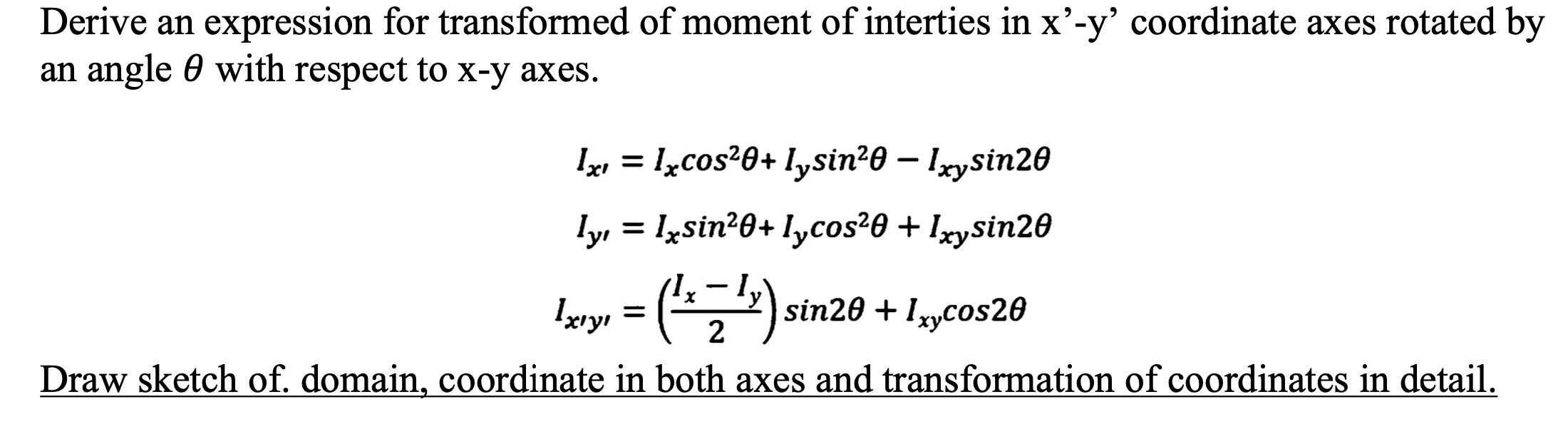 Solved Derive an expression for transformed of moment of | Chegg.com