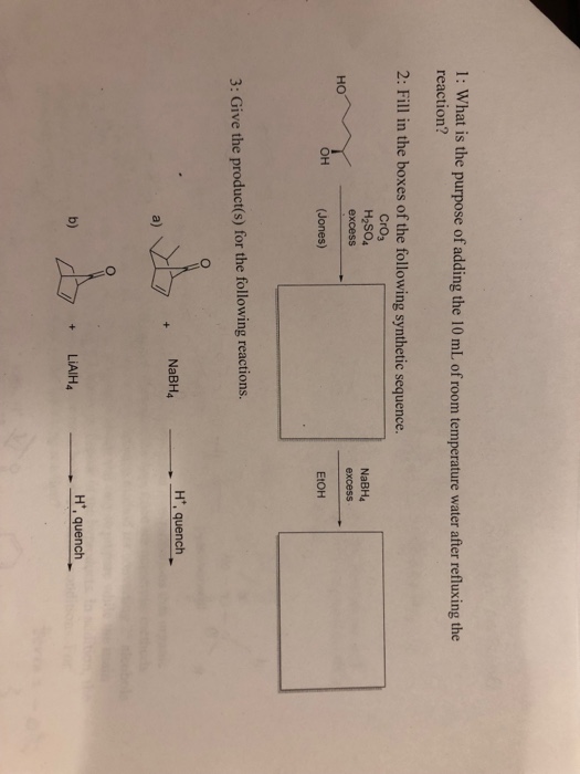 I need help answering these post lab questions. | Chegg.com