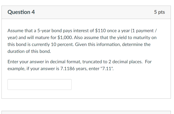 solved-assume-that-a-5-year-bond-pays-interest-of-110-once-chegg