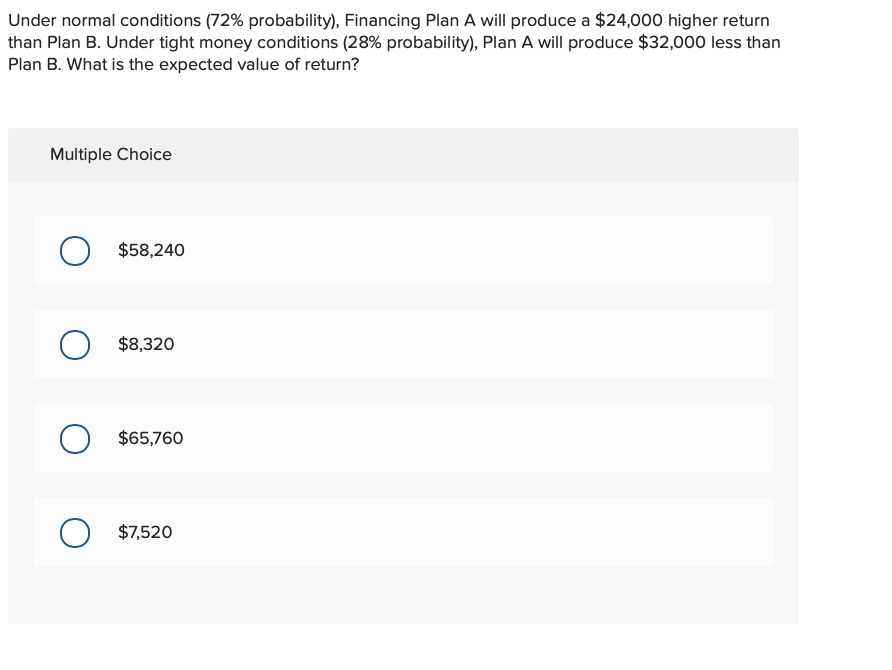 Solved If a firm has fixed costs of 43,000, a price of
