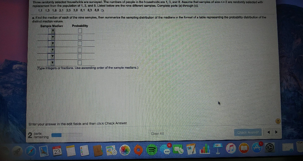 Solved Three Randomly Selected Households Are Surveyed The Chegg