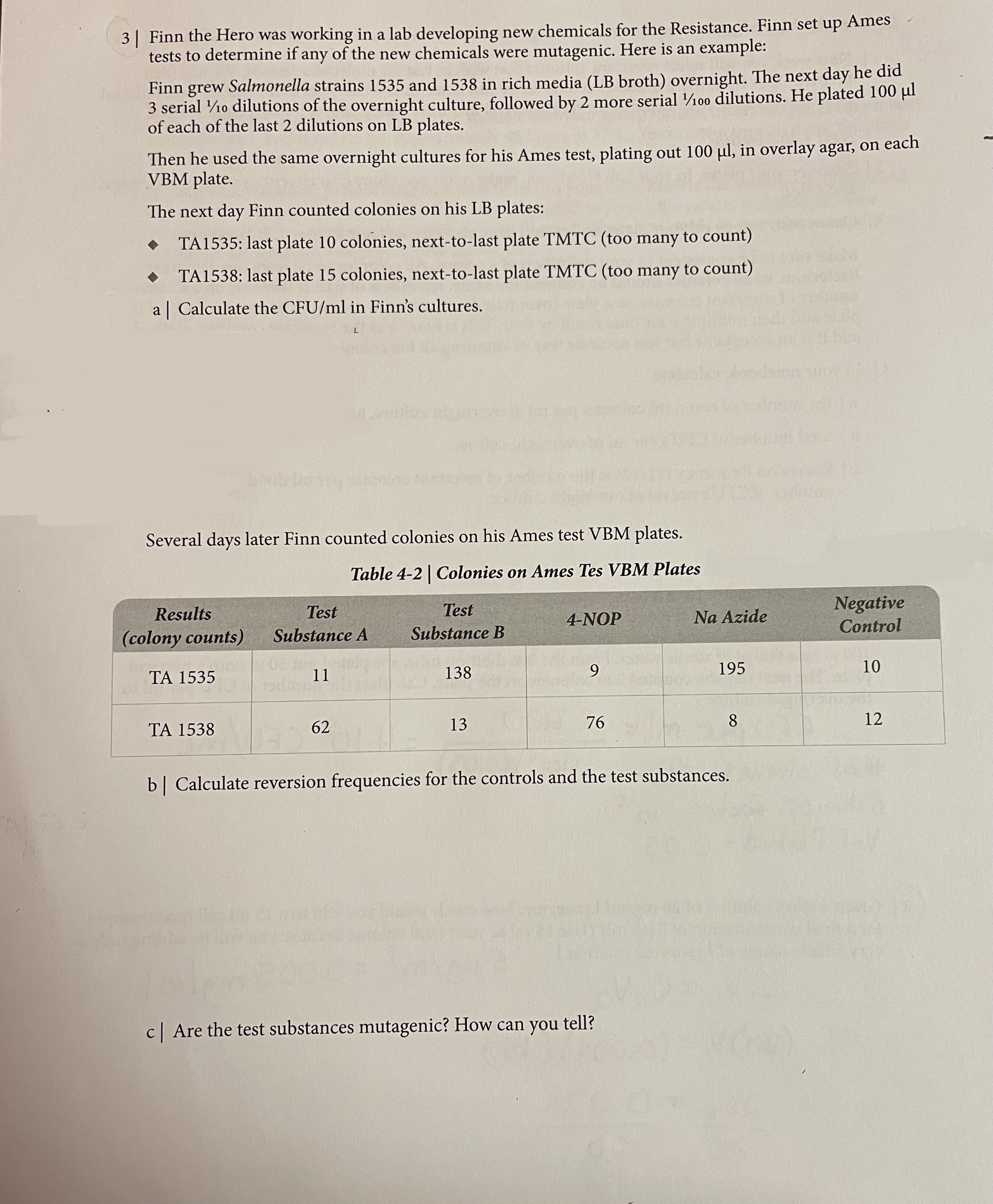 Solved Please answer all parts of the question. | Chegg.com