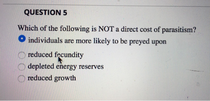 Solved QUESTION 5 Which of the following is NOT a direct | Chegg.com
