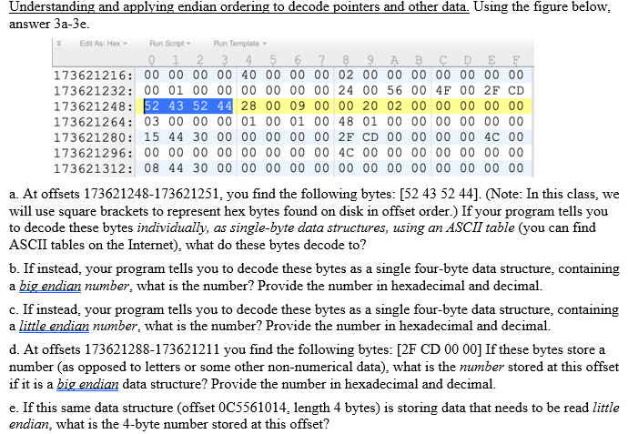Solved Edit As: Hex Run Template Understanding and applying | Chegg.com