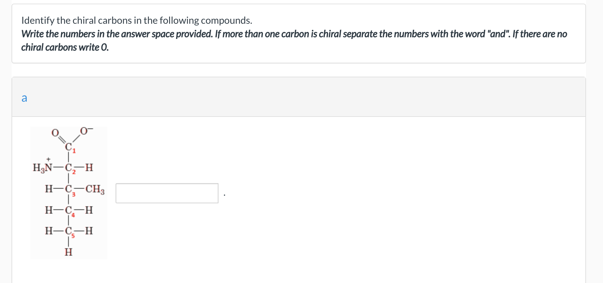 Identify The Chiral Carbons In The Following Compounds