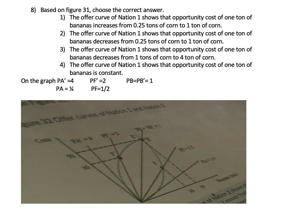 Solved 2) Based on figure 5 choose the correct answer The | Chegg.com