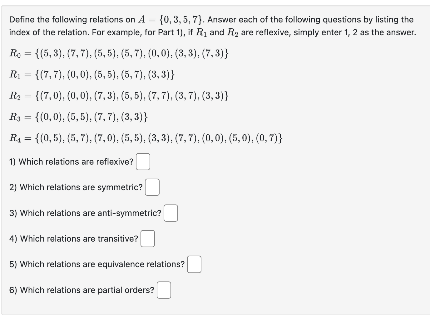 solved-define-the-following-relations-on-a-0-3-5-7-answer-chegg