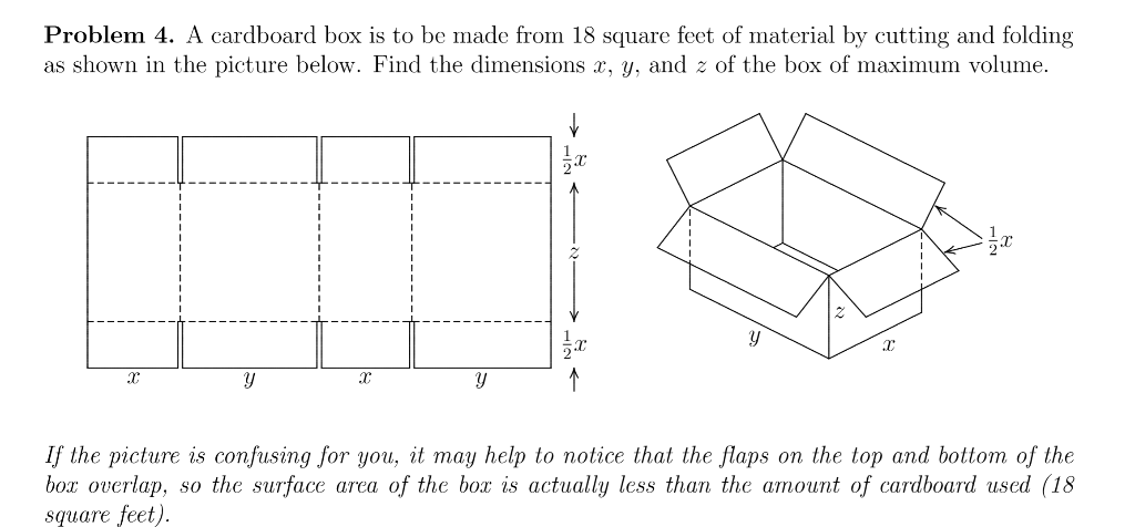 4 foot cardboard box
