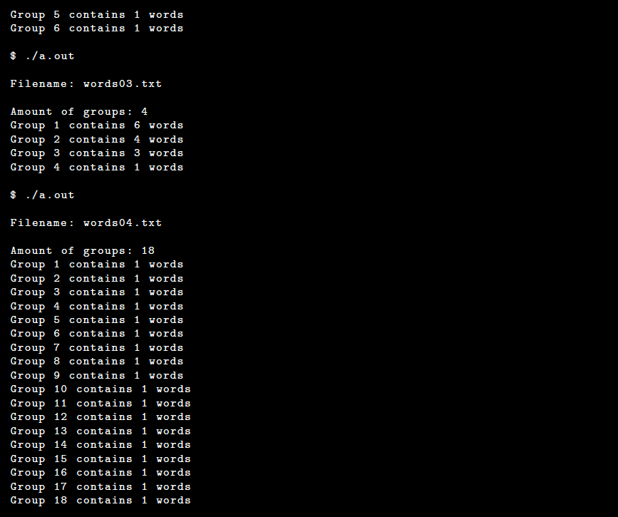 Solved . An anagram is a word or phrase formed by | Chegg.com