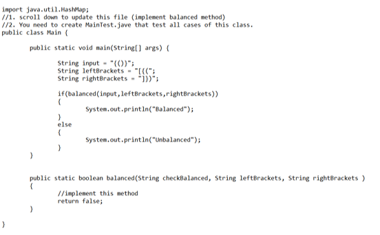 Solved Java Programming: For Unit Test Use The Stack Built | Chegg.com