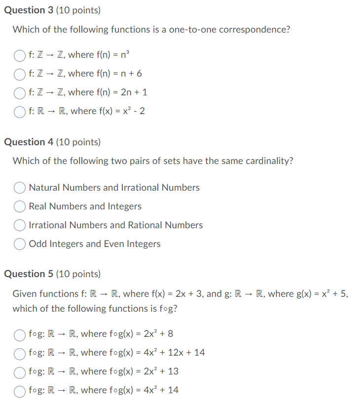 Solved Question 1 (10 points) A B 1 2 2 3 Which of the | Chegg.com