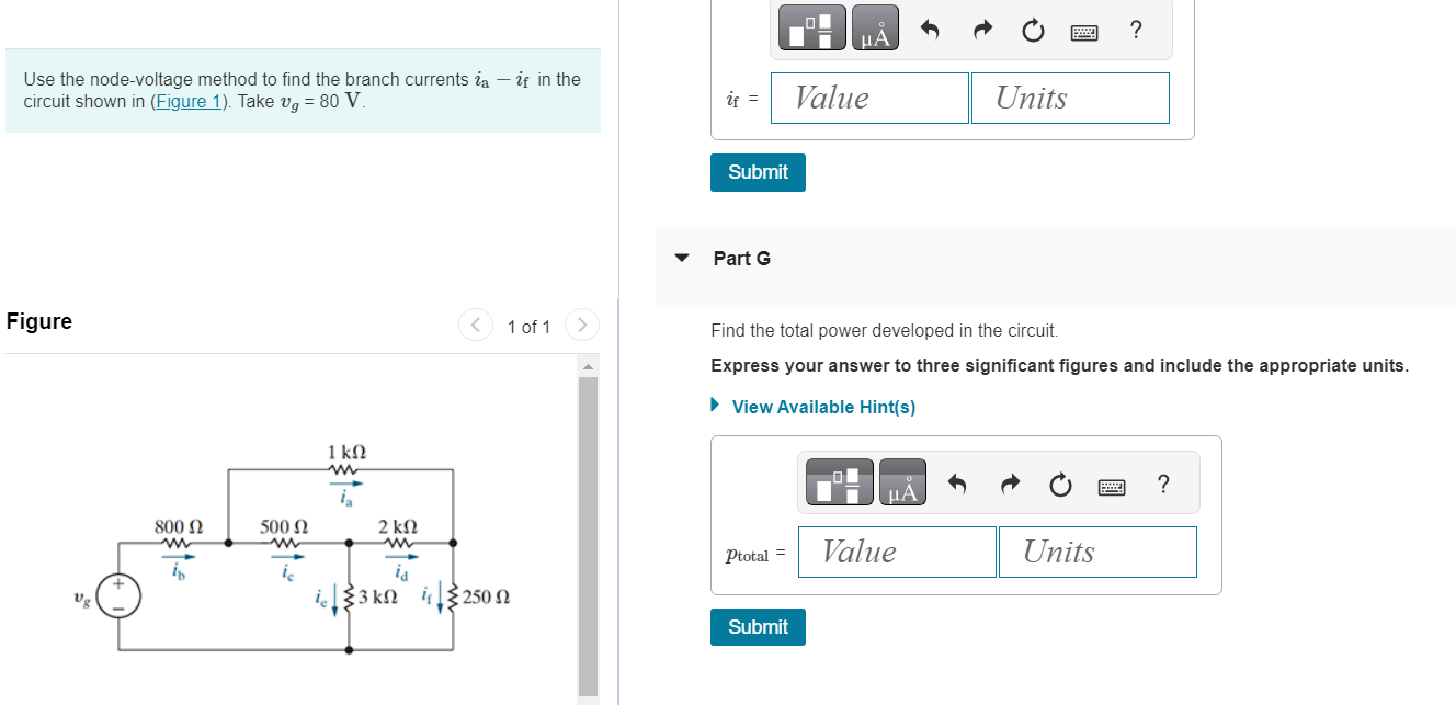 Solved Find the value of ia. Use the node-voltage method to | Chegg.com