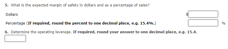 Solved Contribution Margin, Break-Even Sales, | Chegg.com