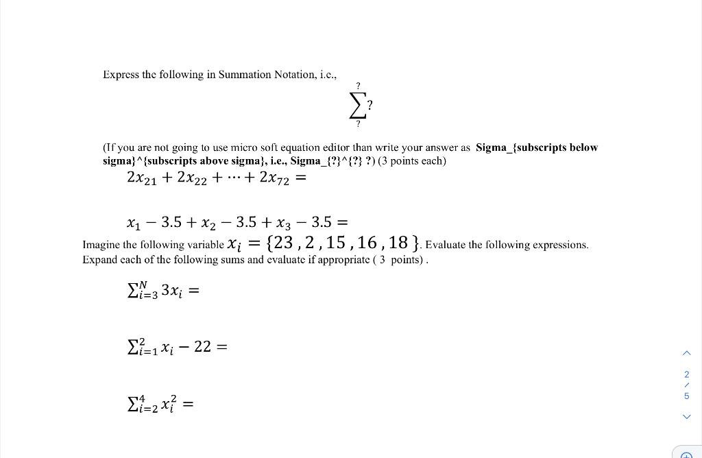 solved-express-the-following-in-summation-notation-i-c-chegg