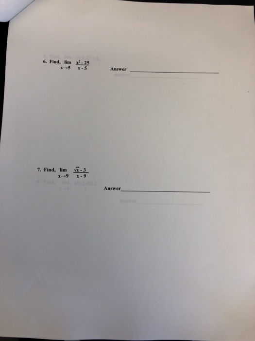 Solved Mat 210 Calculus 1 Review Test Solve the problem. | Chegg.com
